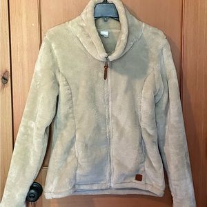Woman’s Bench Fleece Zip Up Jacket size M